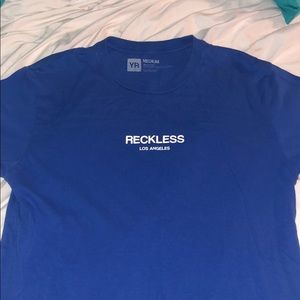 young and reckless short sleeve shirt